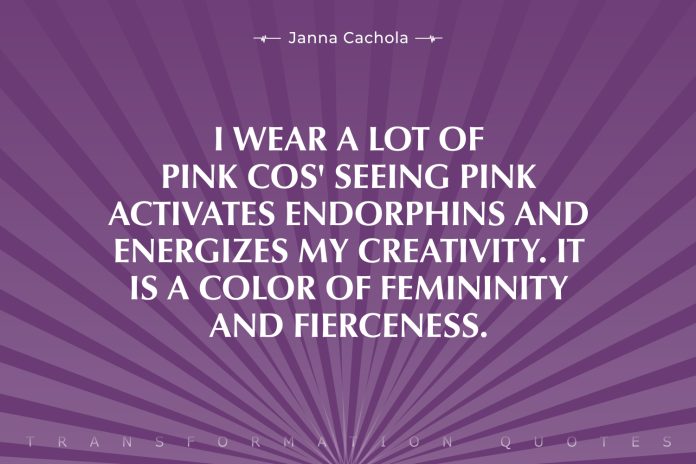 10 Pink Quotes That Will Inspire You | TransformationQuotes