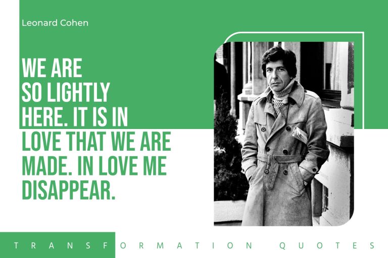 Leonard Cohen Quotes (1)