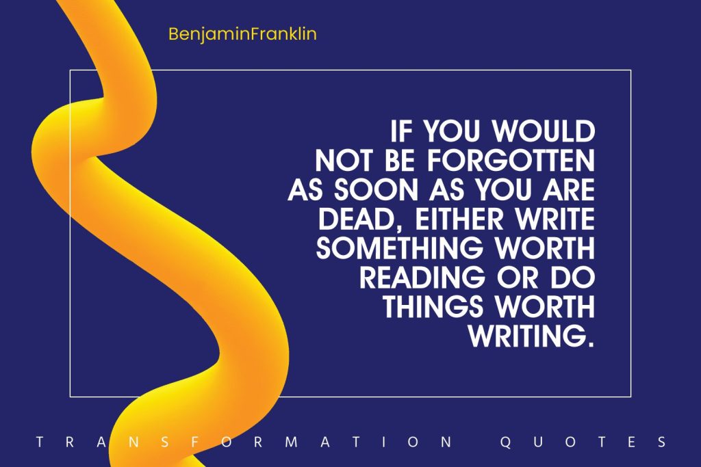 Benjamin Franklin Quotes (3)