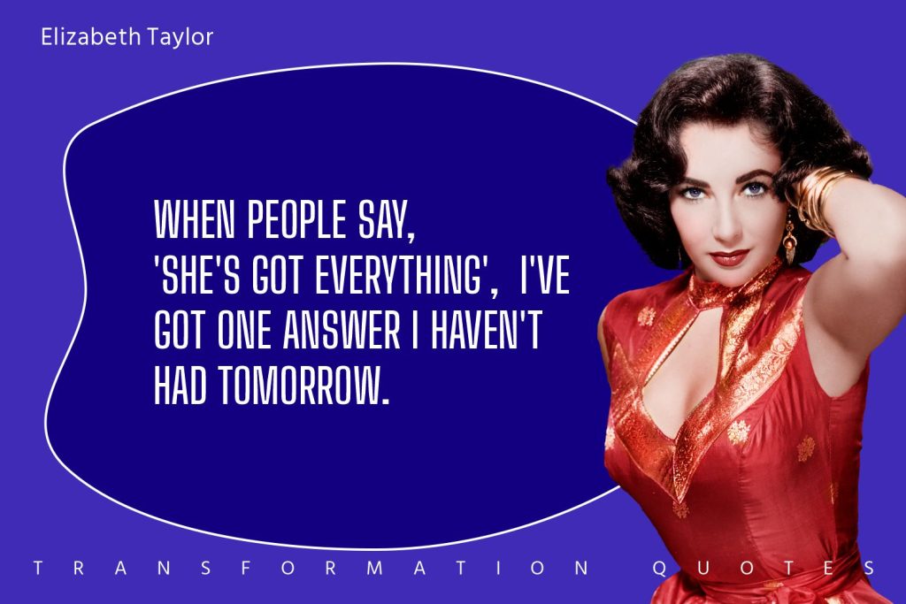 Elizabeth Taylor Quotes (10)