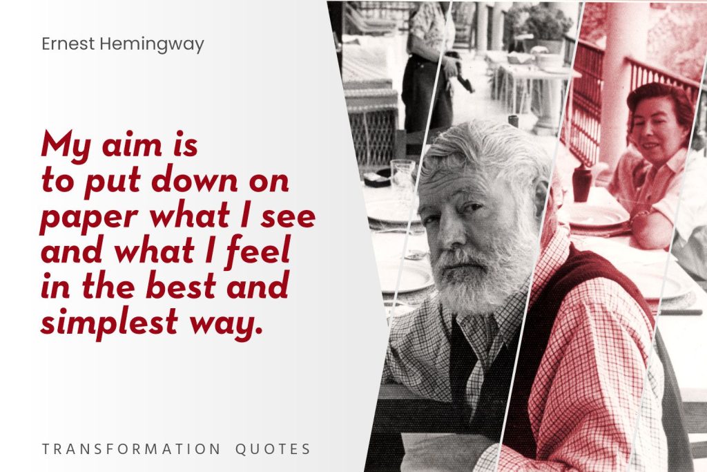 Ernest Hemingway Quotes (10)