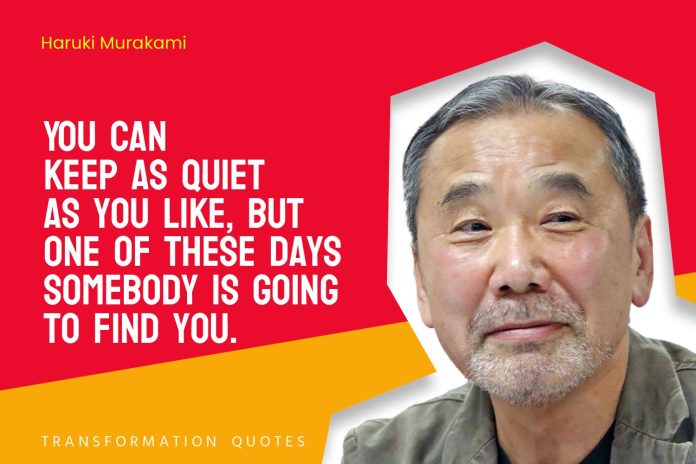 Haruki Murakami Quotes (5)