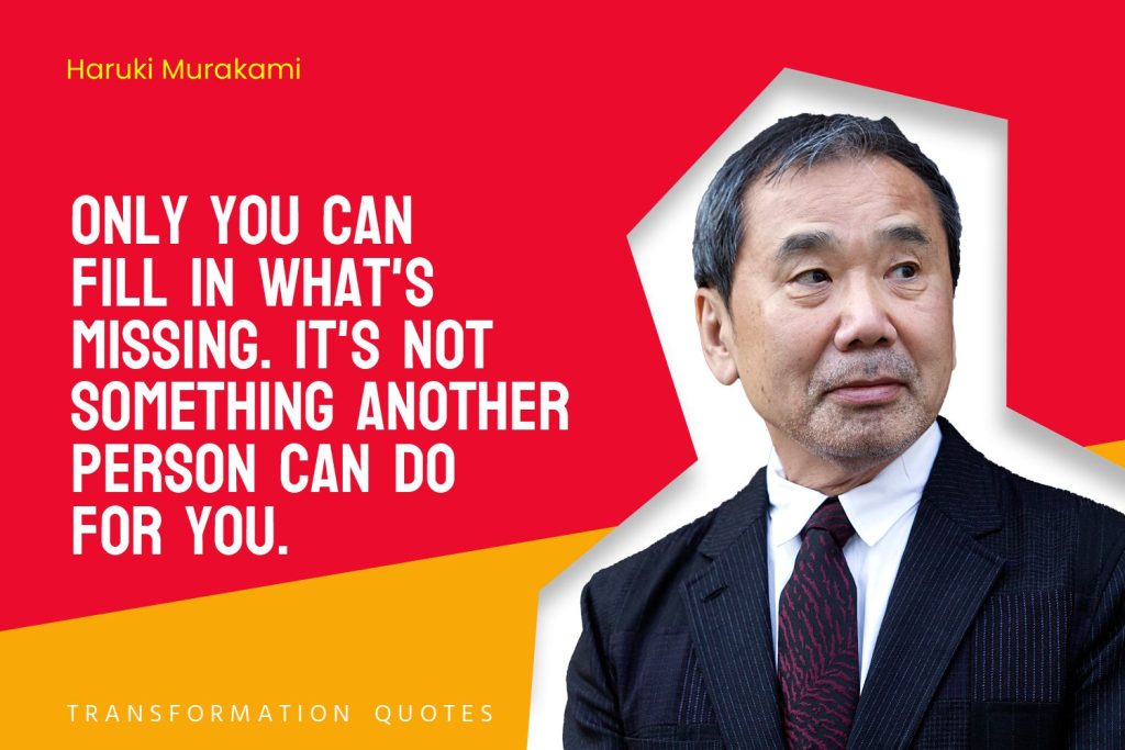 Haruki Murakami Quotes (6)