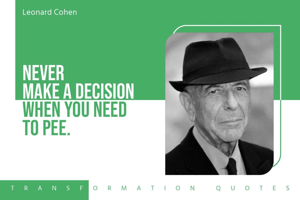Leonard Cohen Quotes (5)