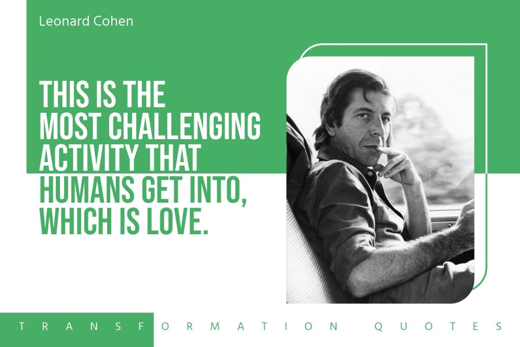 Leonard Cohen Quotes (6)